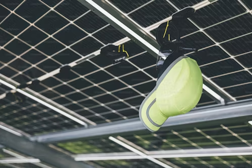 Solar panels work during winter